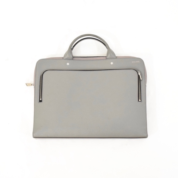 Jack Spade Other - ❌SOLD❌Jack Spade Leather Slim Laptop Briefcase